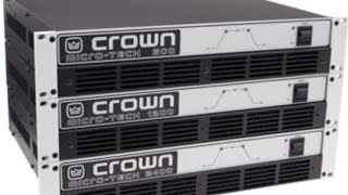 Video thumbnail for Reparación amplificador crown micro tech 2400, canal dañado en corto, no enciende, ajuste de vias. by Audio Vazquez
