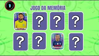 Jogo da Memória com Figurinhas dos Jogadores da Copa do Mundo! Teste Suas Habilidades!#JogoDaMemória