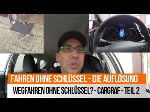 Driving without a key - is that possible? - THIS happens! Part 2