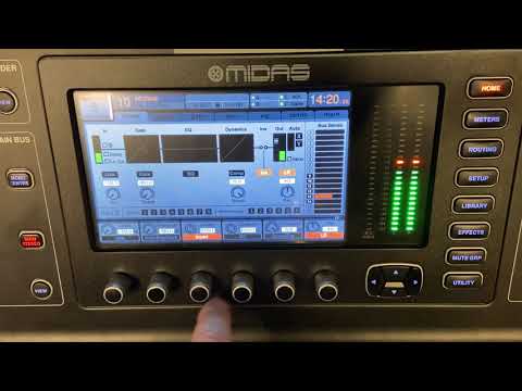 07 Midas M32 Mixing   Channel Inserts