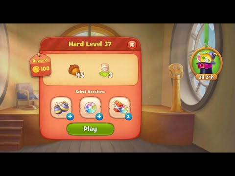 GARDENSCAPES LEVEL 36 TO 40 GAMEPLAY STORY