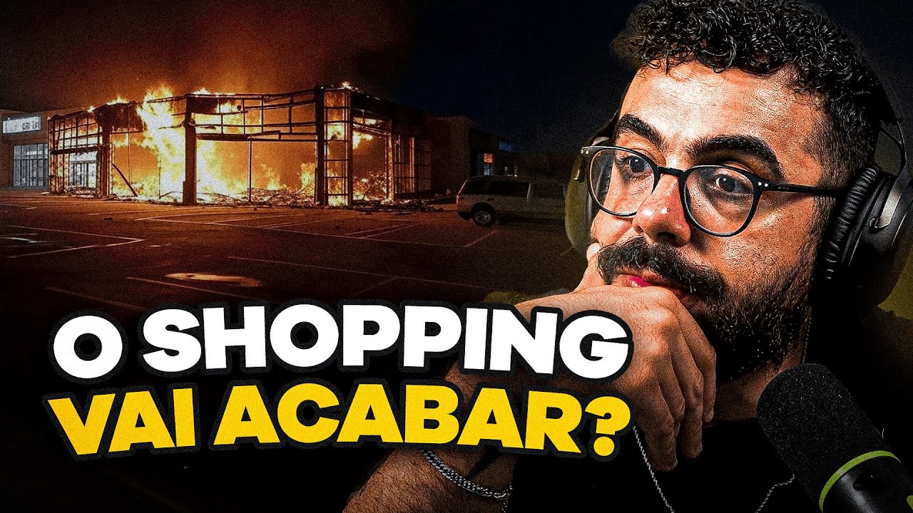 É O FIM DOS SHOPPINGS NO BRASIL? | CORTES do EDSON CASTRO
