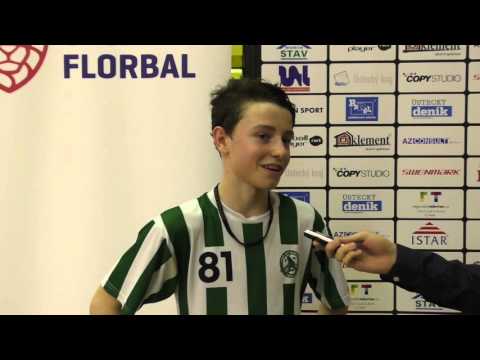 MČR starších žáků | SF rozhovory s hráči FbŠ Bohemians - Tatran Střešovice 6:3