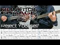 Reject Yourself / KILLSWITCH ENGAGE (screen TAB | Guitar Lesson)