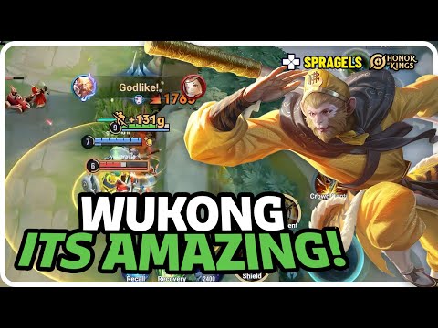 Master Wukong in Honor of Kings: THE MONKEY KING IS OP!