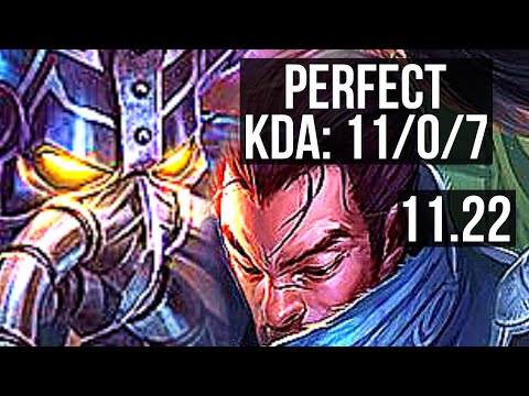 KASSADIN vs YASUO (MID) | 11/0/7, Legendary, 1.4M mastery | EUW Master | 11.22