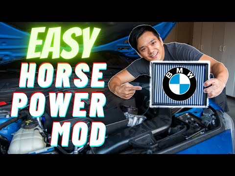 EASY BMW Horsepower MOD | AFE Drop in Filter Review