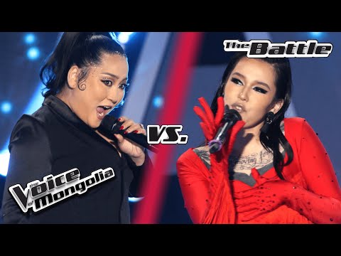 Onon D vs Tsolmonchimeg Ch-"Can't Remember to Forget You" | The Battles | The Voice of Mongolia 2022