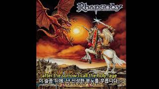 [한글 가사] Rhapsody - Echoes of Tragedy (Lyrics &amp; Korean Sub)