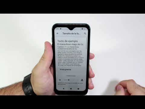 Como Activar Texto Mas Grande Ulefone Note 8P