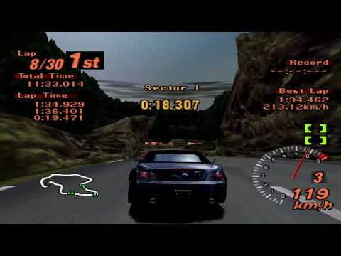 Gran Turismo 2 | Part 20 | Trial Mountain 30 Laps Endurance