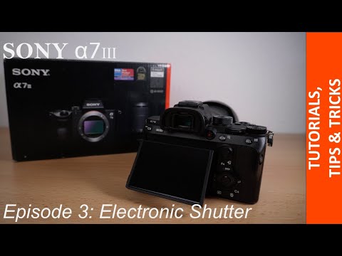 How to activate electronic shutter in Sony Alpha a7III / 7RIII / 7RIV - Fast & Easy Tutorial