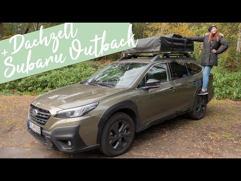 2021 Subaru Outback 2.5i Exclusive Cross mit Dachzelt! #Camping [4K] - Autophorie