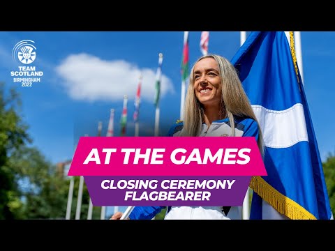 B2022 At the Games - Closing Ceremony Flagbearer