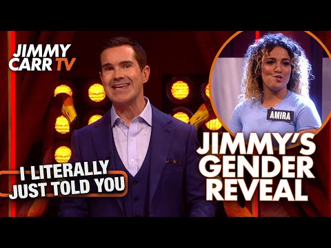 Jimmy Carr’s Gender Reveal Party?! | I Literally Just Told You | Jimmy Carr TV