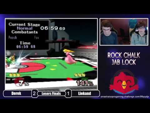 SoPro Melee #31 - Derek (Peach, Fox) Vs. Liekand (Yoshi, Fox) Losers Finals