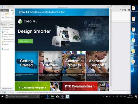 Konfiguration Creo Parametrics