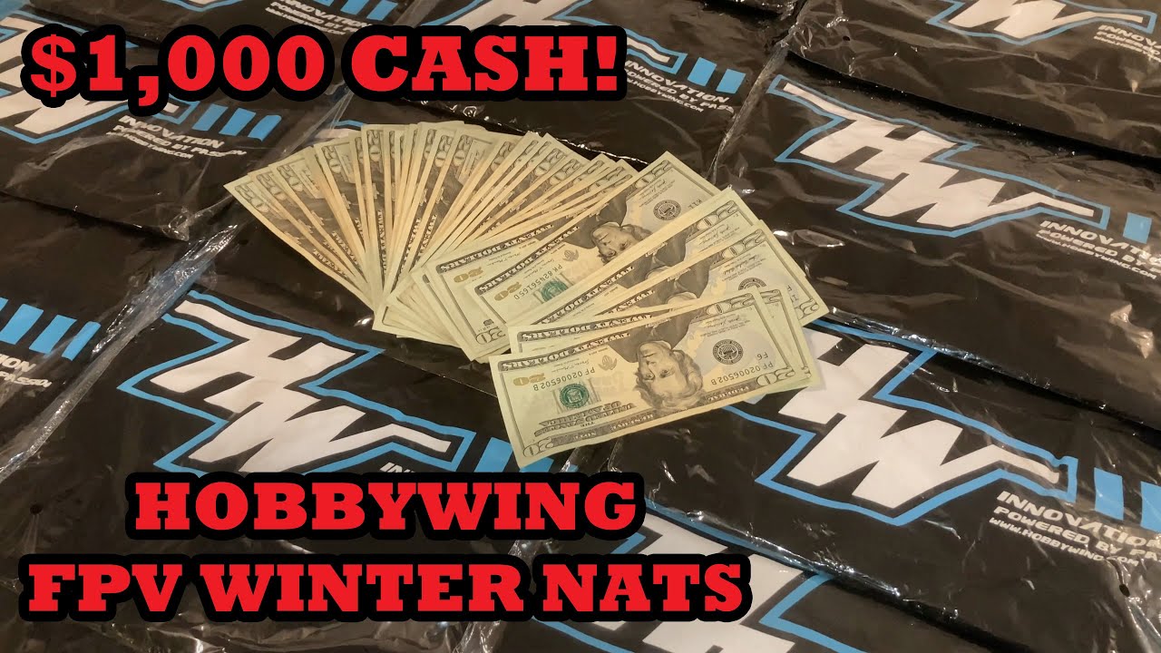 $1,000 in CASH! | Who Will Win the Hobbywing FPV Winter Nats?
