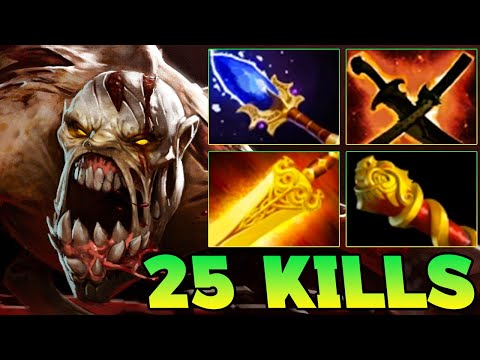 25 Kills LifeStealer !! LifeStealer Dota 2 Hard Carry Guide Pro Gameplay Safelane Jungle Build 7.39