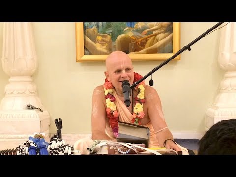 Morning Class SB 4.7.34 - HH Maha Vishnu Swami - 24 January 2018