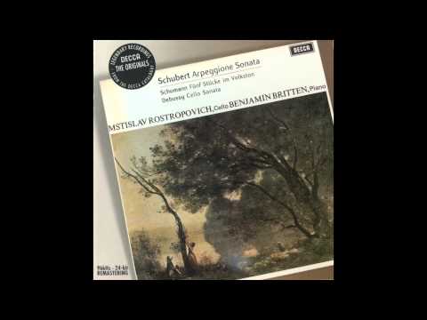 Schubert: Sonata For Arpeggione And Piano In A Minor (Rostropovich)