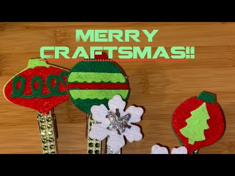 Merry Craftsmas!! Magnet Monday Christmas