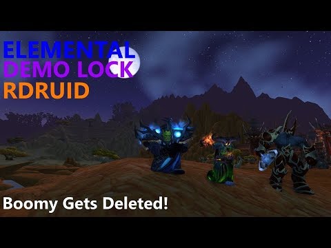 BOOMY GETS ONE SHOT! Elemental Shaman 3v3 Arena (7.3.5)