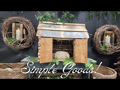 Amish Country Shopping Exploring the Simple Goods Antique Show 2025  Early Primitives & Rustic Decor