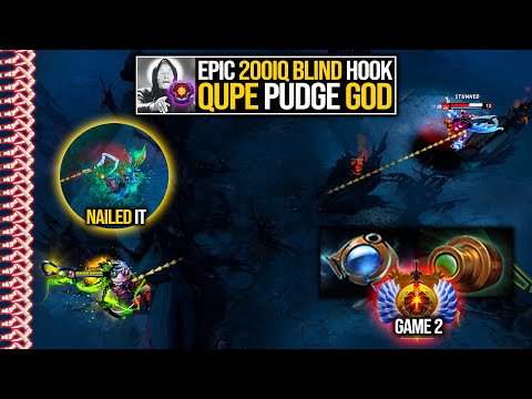 OH MARVELOUS HOOKS!!! EPIC 200IQ BLIND HOOK BY QUPE PUDGE GOD [2 GAMES] | Pudge Official