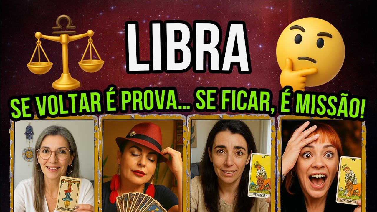 ♎ LIBRA Resumo Tarot Semanal | Justiça Chegou e Vai Cortar o Que Te Prende ⚖️✂️