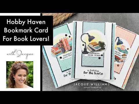 Cómo hacer una tarjeta con un marcapáginas magnético | Hobby Haven Papers | Proyecto fácil de man...