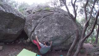 Video thumbnail of Kin mal, 6b. La Riba