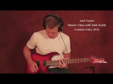 Joel Zwiers Master Class with Zakk Wylde 2016 Contest Entry