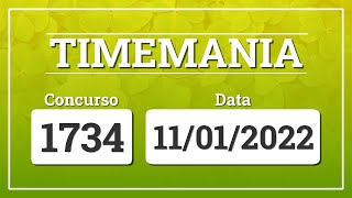 Capa de TIMEMANIA 1734