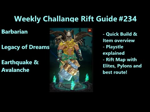 Diablo 3: Challenge Rift #234 - Quick & Easy Guide - Maps & Everything you need for a quick time!!