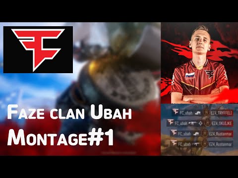 Faze clan Ubah ( 페이즈 클랜 우바 ) PUBG Montage#1 배틀그라운드 매드무비 FPP