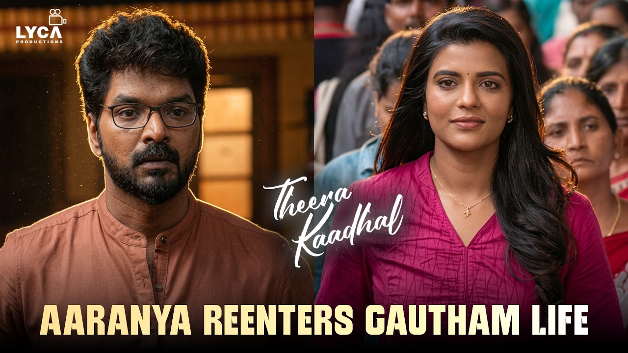 Theera Kaadhal Movie Scenes | Gautham Reunites With His Ex-Lover Aaranya | Jai | Aishwarya Rajesh