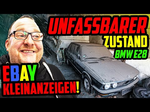 Ein ECHTER GLÜCKSGRIFF! - BMW E28 520i - Wir bringen ihn zum laufen!