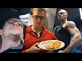 ŽERU A CVIČÍM JAK DRAK | Jídla 3 dny před závody | Výtěr nosu na korona virus