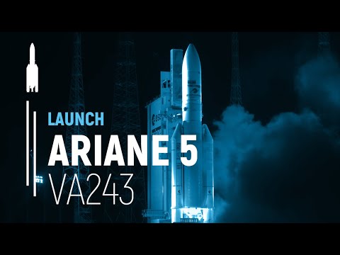 Flight VA243 – Horizons 3e / Azerspace-2/Intelsat 38 | Ariane 5 Launch | Arianespace
