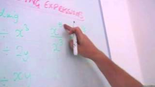 How to Multiply &amp; Divide Expressions