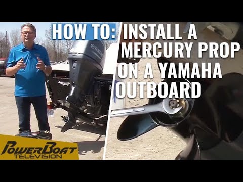 How to install a Mercury propeller on a Yamaha outboard | My Boat DIY