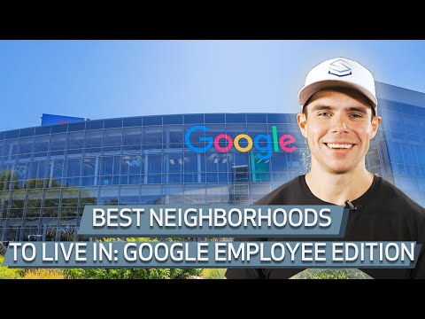 Part of a video titled BEST Neighborhoods To Live In While Working at Google - YouTube