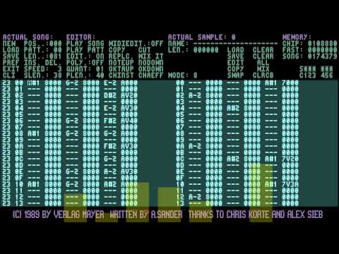 PianoSound I - Fabio Barzagli - musica classica elettronica 80s - Commodore Amiga