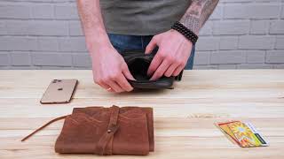 Вертикальний месенджер 14992 Vintage чорний