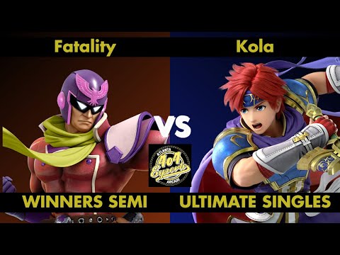 SSBU - 4o4 Smash Monthly 4 - GA| Fatality (Captain Falcon) vs Kola (Roy) - Winners Semi-Final