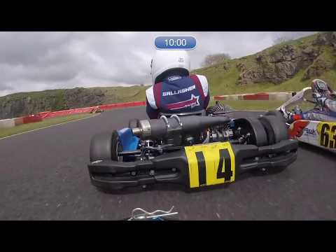 19th to 1st in 12 minutes.. 9 Yr old in AMAZING Comeback Drive! Onboard Camera with commentary