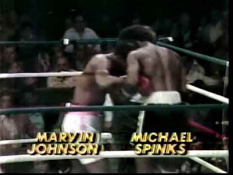Michael Spinks vs Marvin Johnson