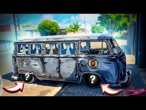 I tested a new wheel on my VW Kombi, did it look good? 👀 ‹ Danilo Crespo ›