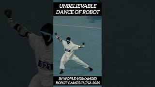 Supernatural dance of a robot in World Robot Games 2026 China.